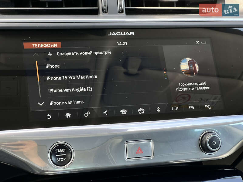 Позашляховик / Кросовер Jaguar I-Pace 2019 в Луцьку