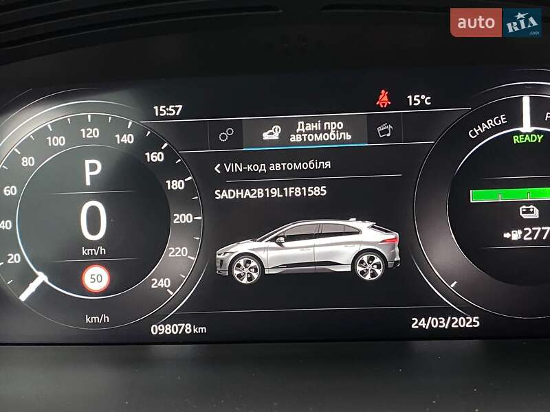 Внедорожник / Кроссовер Jaguar I-Pace 2019 в Львове фото 43 Внедорожник / Кроссовер Jaguar I-Pace 2019 в Львове