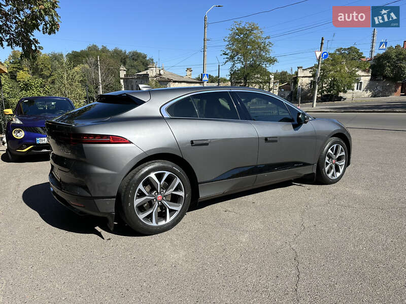 2019 Jaguar I-Pace, VIN SADHA2B18K1F73427:plate — фото 1 (autoria)