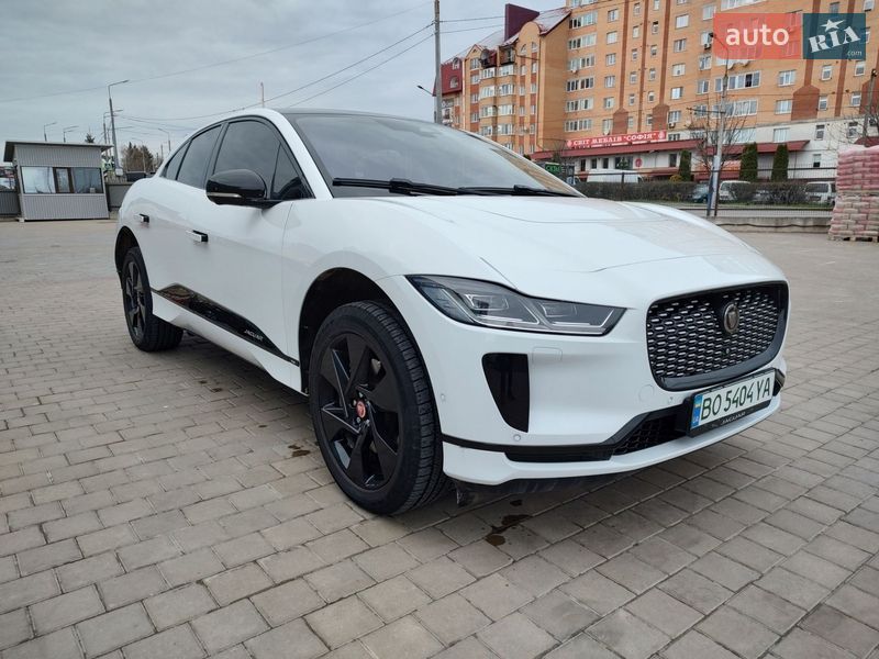 2020 Jaguar I-Pace, VIN SADHA2B18M1609651:plate — фото 1 (autoria)