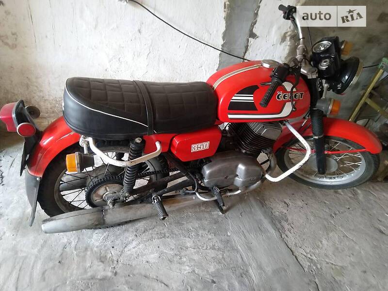Мотоцикл Спорт-туризм Jawa (Ява)-cz 350 1984 в Новомосковске
