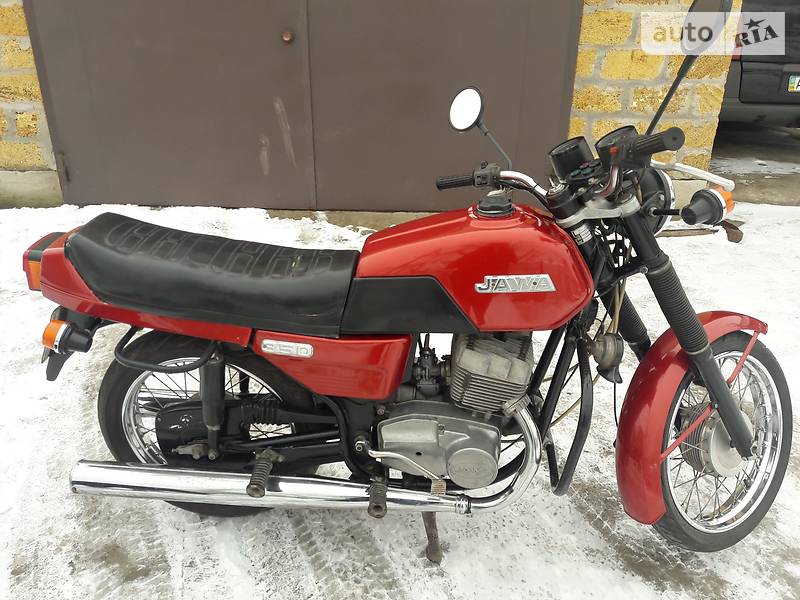 Мотоцикл Классик Jawa (ЯВА) 350 1989 в Днепрорудном