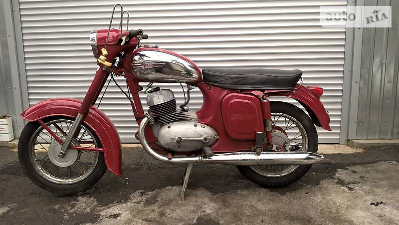 Мотоцикл с коляской Jawa 350 1969 в Новомосковске