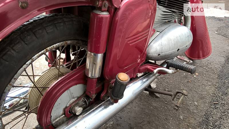 Мотоцикл с коляской Jawa 350 1969 в Новомосковске