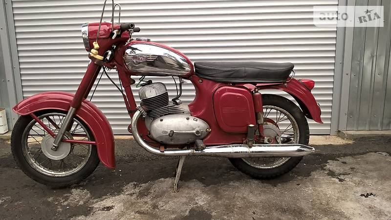 Мотоцикл с коляской Jawa 350 1969 в Новомосковске