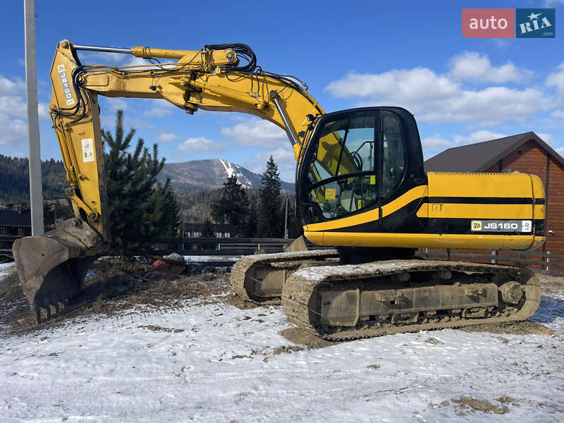 Гусеничный экскаватор JCB 160 2007 в Славском