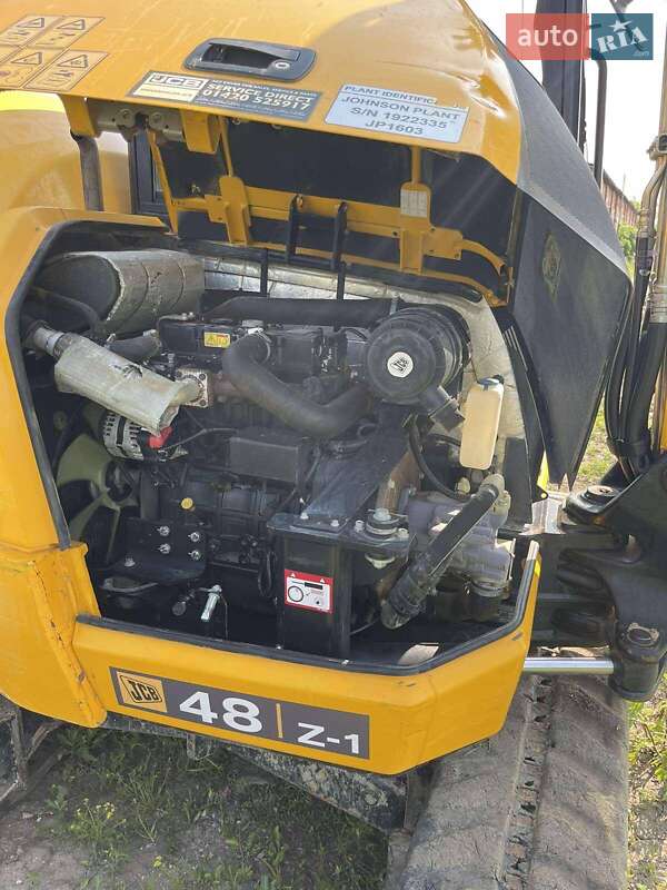 Міні-екскаватор JCB 48Z-1 2020 в Івано-Франківську