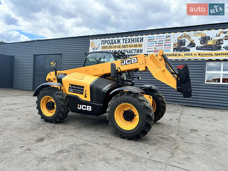 Телескопический погрузчик JCB 531-70 2016 в Черняхове