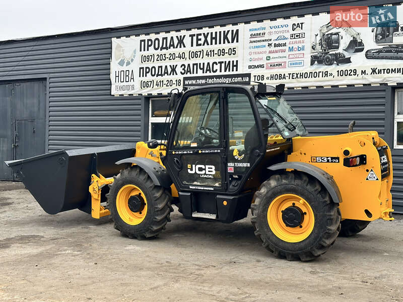 Телескопический погрузчик JCB 531-70 2019 в Житомире
