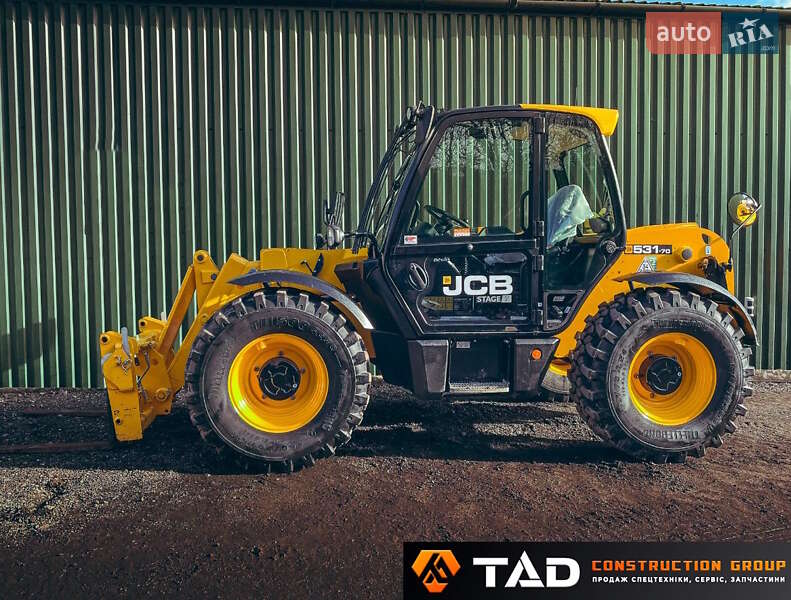 Телескопический погрузчик JCB 531-70 2021 в Киеве