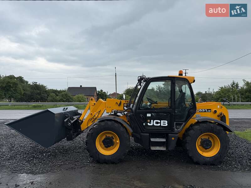 Телескопічні навантажувачі JCB 531-70 2008 в Луцьку