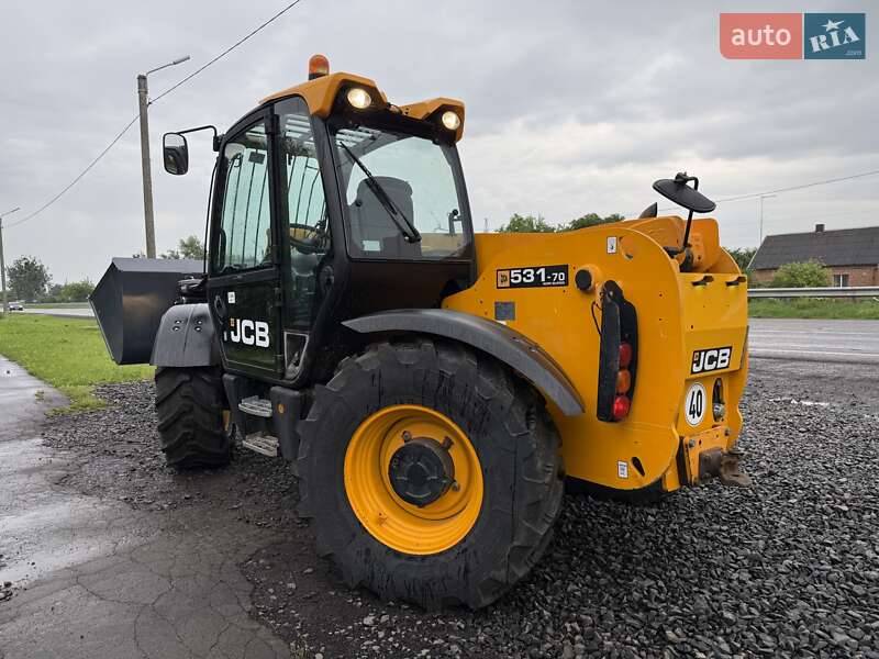Телескопічні навантажувачі JCB 531-70 2008 в Луцьку