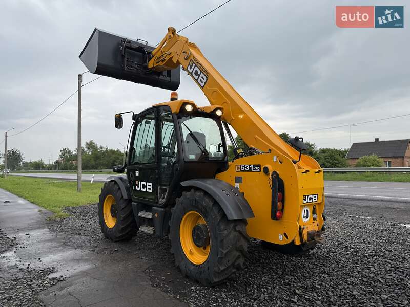 Телескопічні навантажувачі JCB 531-70 2008 в Луцьку