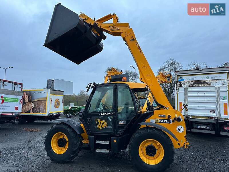 Телескопічні навантажувачі JCB 531-70 2009 в Луцьку