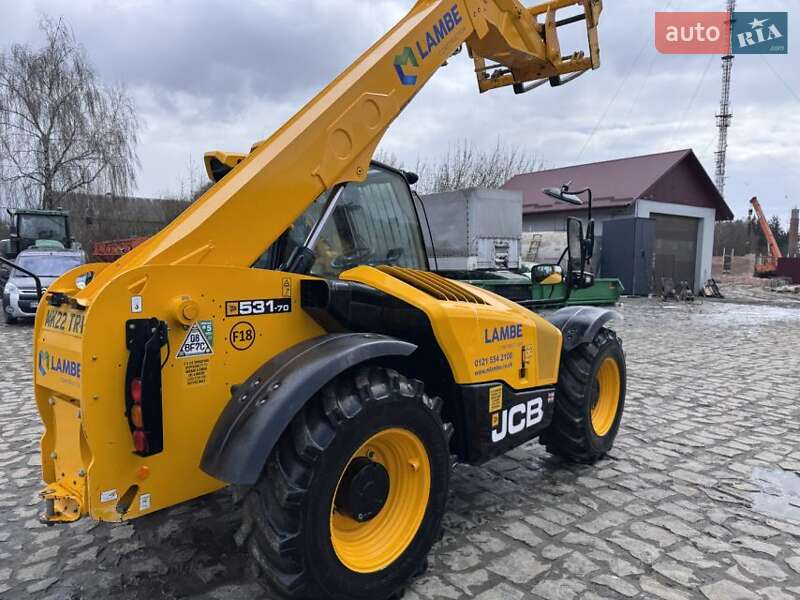 Телескопический погрузчик JCB 531-70 2022 в Ровно