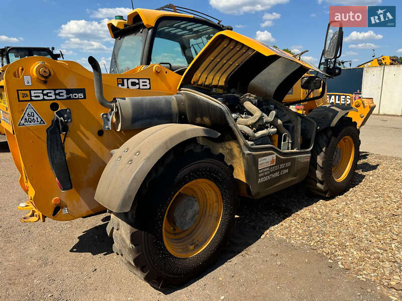 Телескопічні навантажувачі JCB 533-105 2017 в 