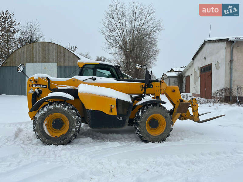 Телескопический погрузчик JCB 533-105 2017 в Киеве