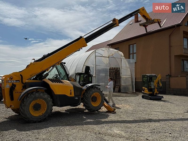 Телескопический погрузчик JCB 533-105 2017 в Заречье