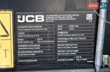Подъемник телескопический JCB 535-125 2018 в 