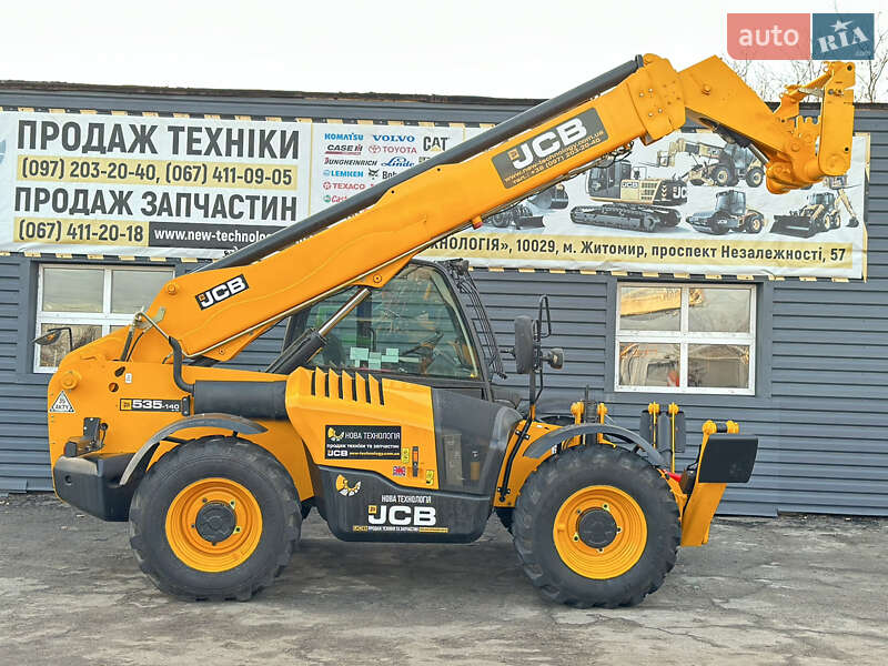 Телескопічні навантажувачі JCB 535-140 2014 в Житомирі