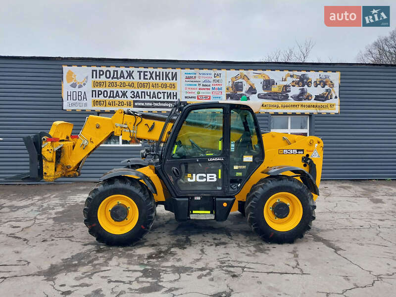 Телескопічні навантажувачі JCB 535-95 2016 в Житомирі
