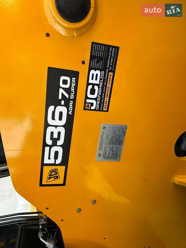 Телескопічні навантажувачі JCB 536/70 2012 в Луцьку