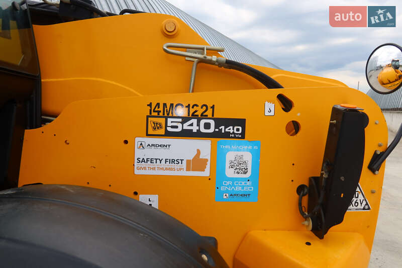 Телескопический погрузчик JCB 540-140 2019 в Бродах
