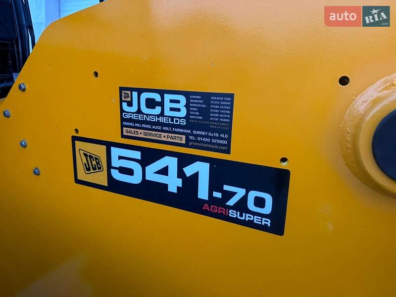 Телескопический погрузчик JCB 541-70 2017 в Луцке
