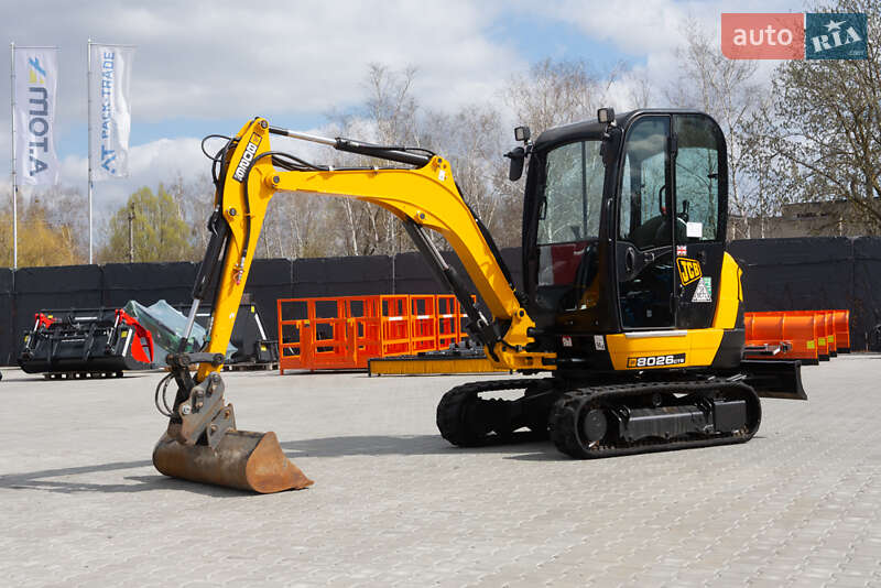 Миниэкскаватор JCB 8026 2022 в 