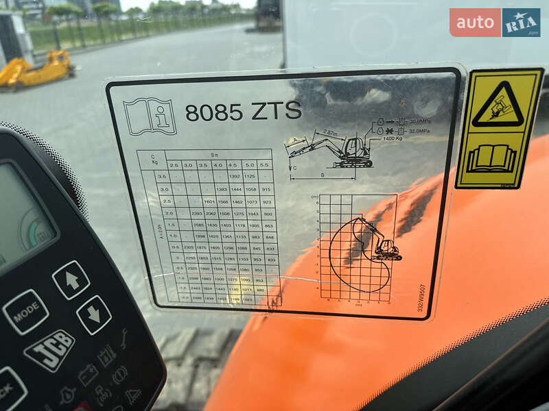 Миниэкскаватор JCB 8085 2012 в Львове