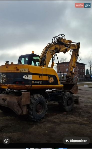 Колісний екскаватор JCB JS 145 2007 в Білій Церкві