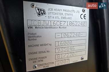 Колісний екскаватор JCB JS 160 2007 в 
