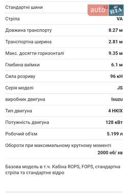 Колесный экскаватор JCB JS 175 2007 в 
