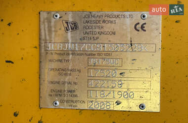 Колесный экскаватор JCB JS 175 2008 в 