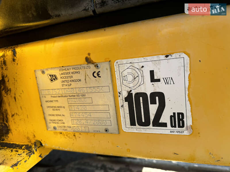 Гусеничный экскаватор JCB JS 210 2011 в Тернополе