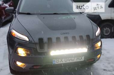 Позашляховик / Кросовер Jeep Cherokee 2014 в Хмельницькому