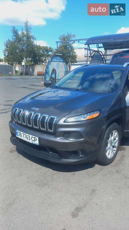 Внедорожник / Кроссовер Jeep Cherokee 2016 в Чернигове