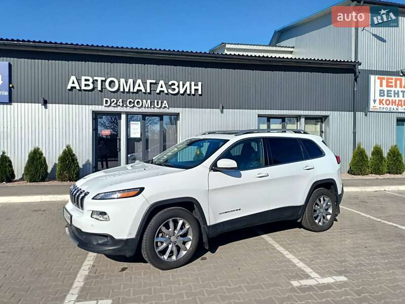 Внедорожник / Кроссовер Jeep Cherokee 2017 в Киеве