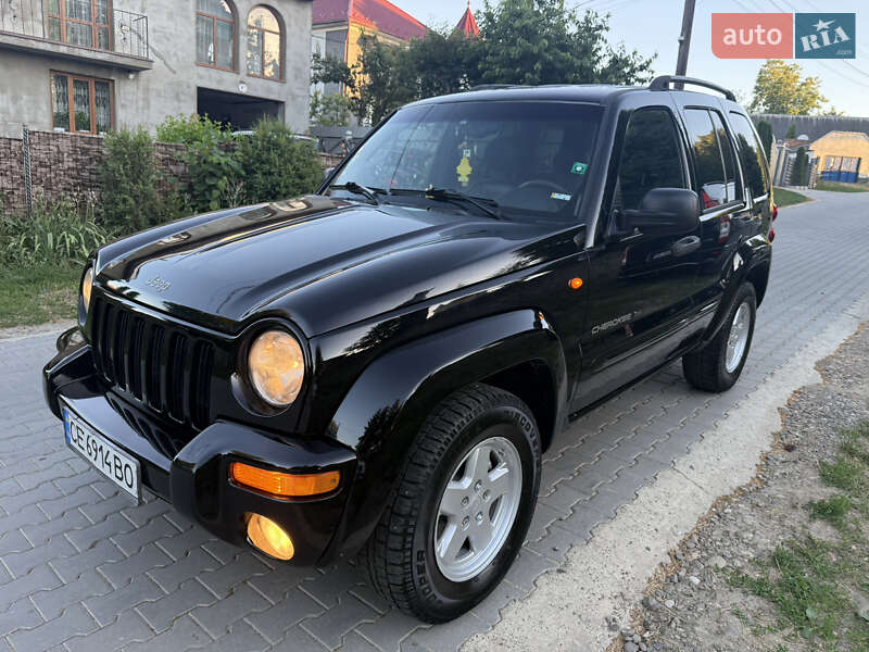 Позашляховик / Кросовер Jeep Cherokee 2003 в Чернівцях