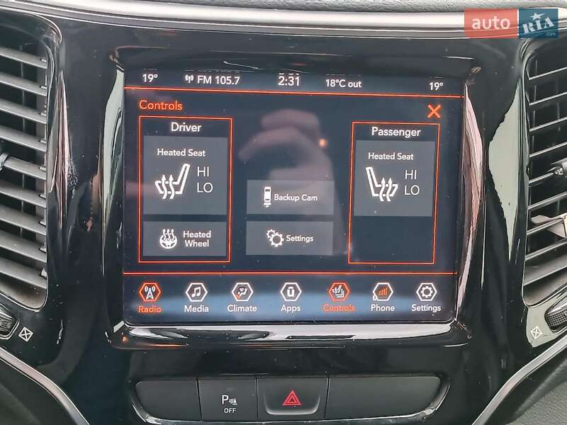 Внедорожник / Кроссовер Jeep Cherokee 2018 в Харькове