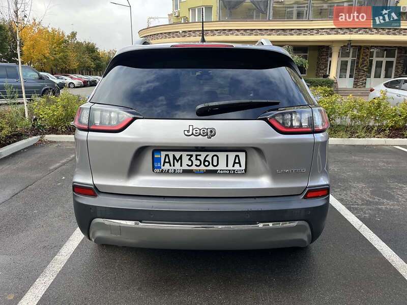 Позашляховик / Кросовер Jeep Cherokee 2019 в Києві