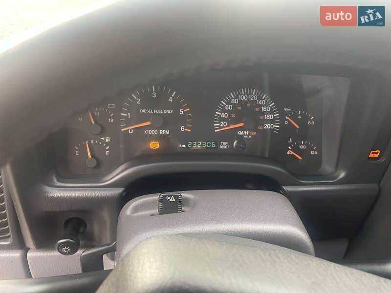 Внедорожник / Кроссовер Jeep Cherokee 1998 в Золочеве