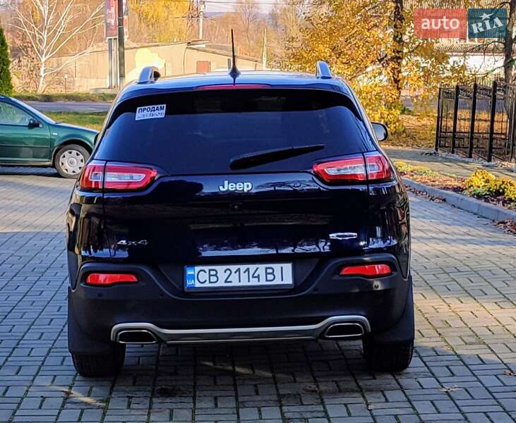 Внедорожник / Кроссовер Jeep Cherokee 2015 в Прилуках