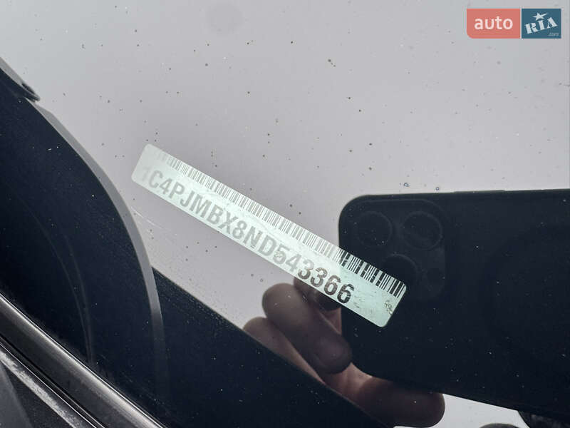 Позашляховик / Кросовер Jeep Cherokee 2022 в Лубнах