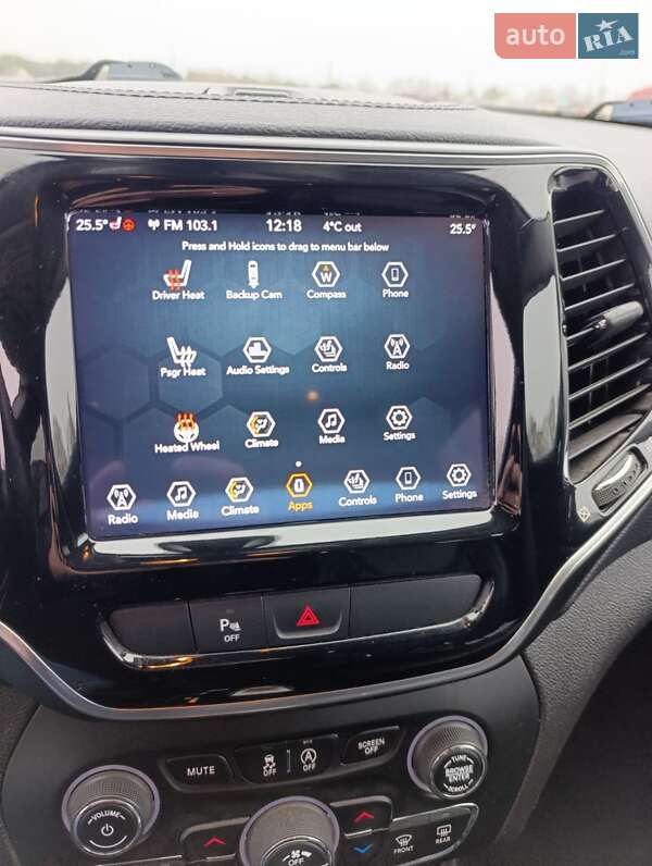 Внедорожник / Кроссовер Jeep Cherokee 2019 в Киеве фото 21 Внедорожник / Кроссовер Jeep Cherokee 2019 в Киеве