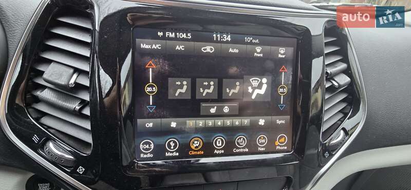 Позашляховик / Кросовер Jeep Cherokee 2018 в Запоріжжі