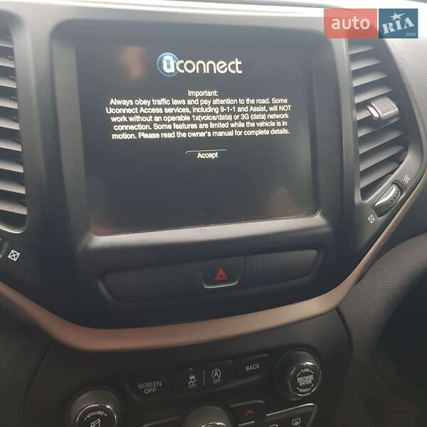 Внедорожник / Кроссовер Jeep Cherokee 2016 в Ровно