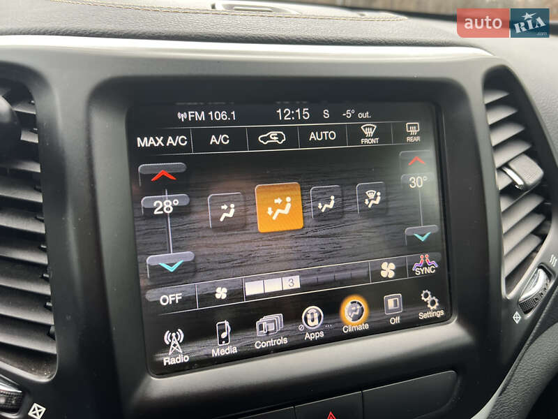 Внедорожник / Кроссовер Jeep Cherokee 2017 в Черкассах фото 21 Внедорожник / Кроссовер Jeep Cherokee 2017 в Черкассах