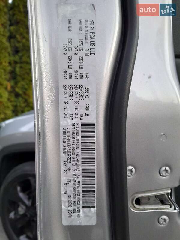 Внедорожник / Кроссовер Jeep Compass 2018 в Киеве