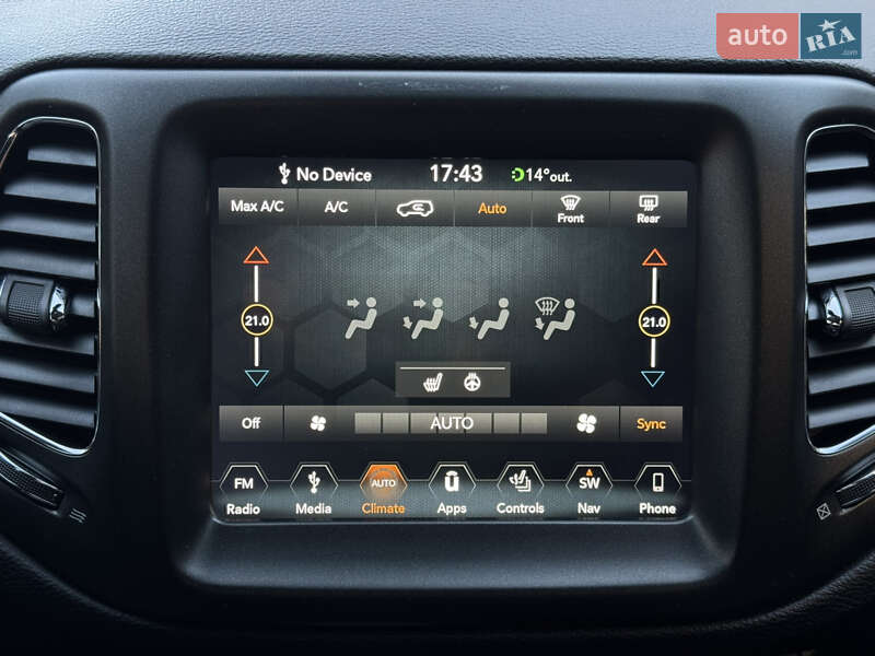 Позашляховик / Кросовер Jeep Compass 2019 в Луцьку